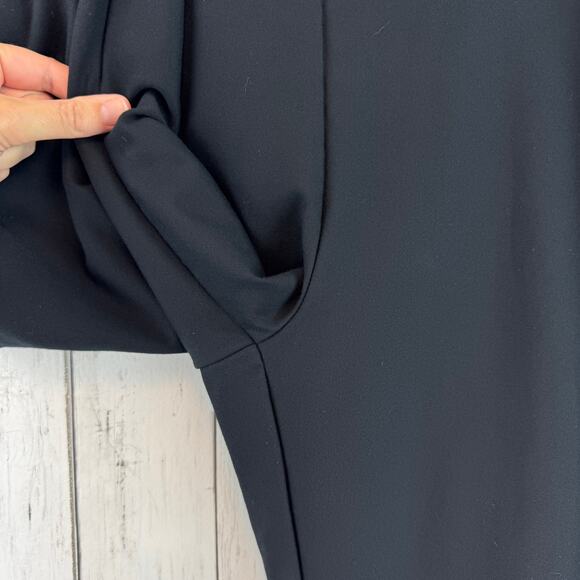 Honeylove Jet Black EverReady Shaping Wrinkle-Proof Twill Ponte Pant Size XL - Picture 4 of 10